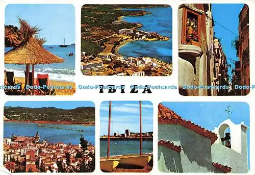 D184276 Ibiza. Balearen. Gewerbliche Pampa. Multi View