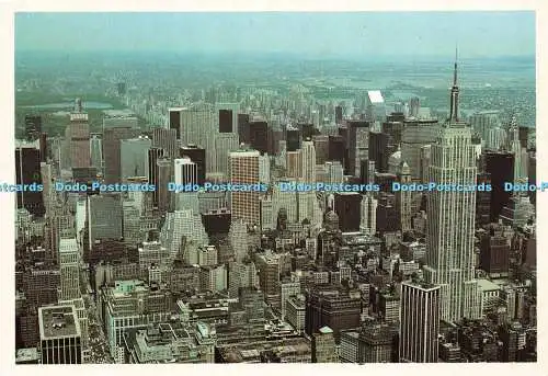 D181292 New York City. Luftaufnahme der Skyline von Midtown Manhattan mit dem Empire