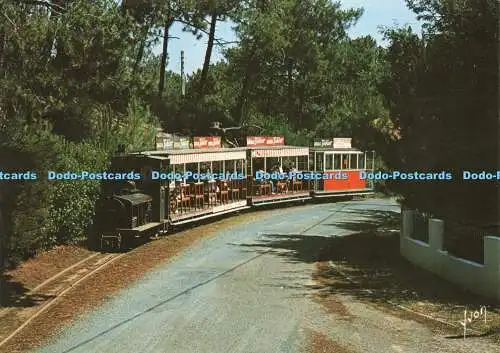 D182863 Baie d Arcachon. Cap Frettchen. Le Petit Train. Yvon. S.P.A.D.E.M. 198