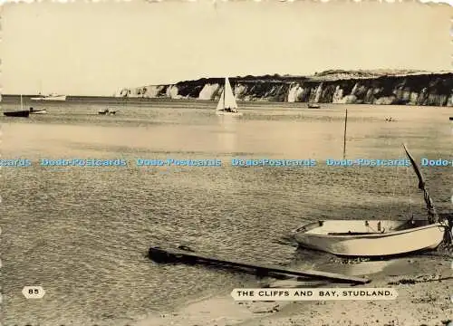 D181315 Studland. The Cliffs and Bay. Dearden und Wade. 1959