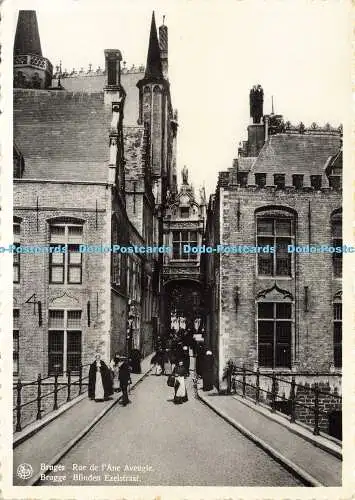 D186043 Brügge. Rue de l Ane Aveugle. Nels. Ern. Thill. Nr. 23