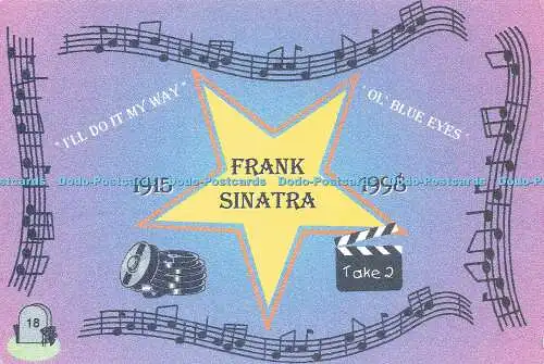 D182911 Frank Sinatra. Gedankenfabrik. Meilensteine. Meilensteinserie. Nr. 18. Ja