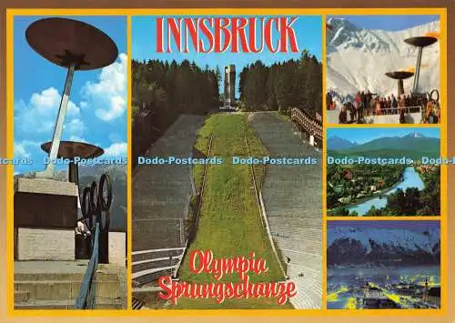 D182937 Innsbruck. Olympia Sprungschanze. Viktor Holy und Sohn. Multi View