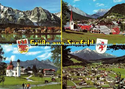 D182938 Grusse aus Seefeld. K.T.V. Multi View