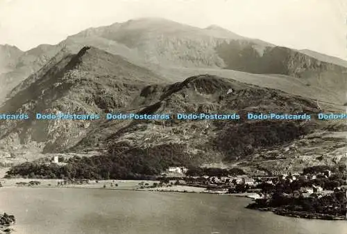 D184374 Snowdon und Llanberis. Valentinstag. RP. 1960