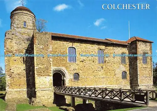 D184377 Colchester. Essex. Das Schloss. J. Salmon. Kamerafarbe. 1911