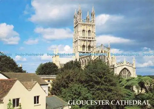 D184378 Gloucester Cathedral. aus dem Südosten. J. Salmon. Kamerafarbe