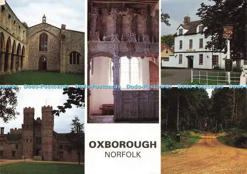 D184383 Oxborough. Norfolk. Ein charmantes unberührtes Dorf in Norfolk. Witley Press. M