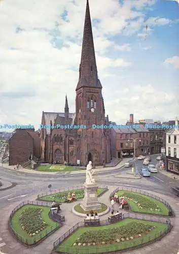 D186095 Dumfries. Robert Burns Statue und Greyfriars Church. J. Arthur Dixon. 19