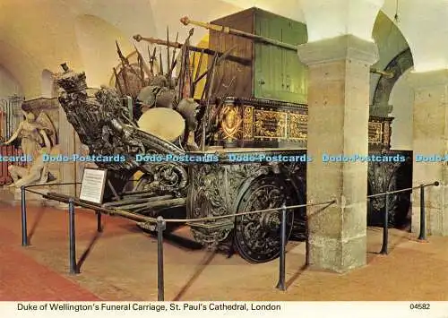 D181395 London. Trauerwagen Herzog von Wellington. St. Paul Cathedral. Charles