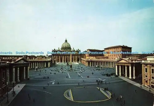 D184395 Citta del Vaticano. Petersplatz. Monumenti Musei e Gallerie Pontifi