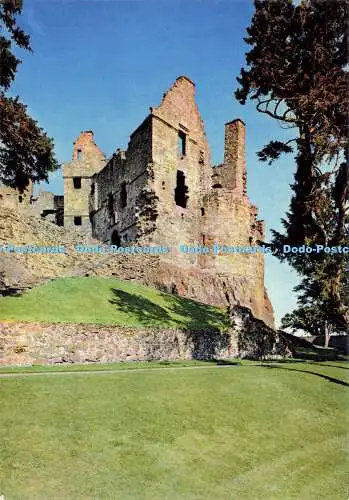 D186110 Dirleton Castle. Das Ruthven-Gebäude. Krone