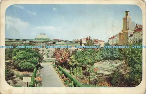 D181413 Bruxelles. Le Jardin Botanique. Helio Ch Bülens