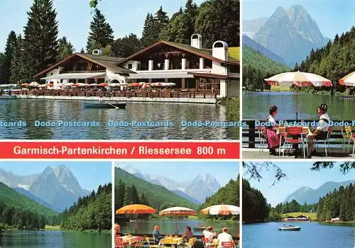 D182988 Garmisch Partenkirchen. Riessersee. Alois Grunauer. Multi View