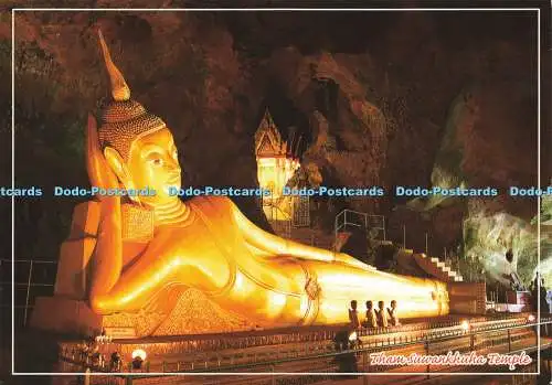 D184428 Thailand. Tham Suwankhuha Tempel. SMC Postkarte