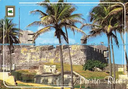 D184439 Puerto Rico. San Juan. Castillo San Cristobal vom Kapitol aus gesehen o