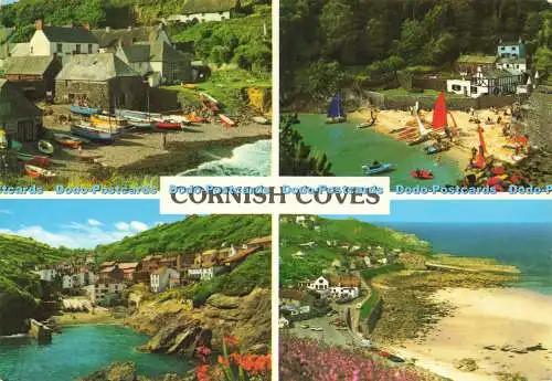 D183111 Cornish Coves. John Hinde. Multi View. 1985