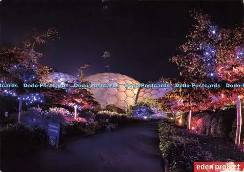 D181550 Eden bei Nacht. The Eden Project. Dean Forrest