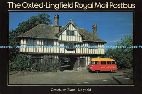 D181553 Crowhurst Place Lingfield. Der Ochse. Lingfield Royal Mail Postbus. Die