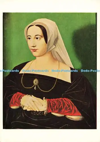 D184563 Porträt einer Dame, die Königin sein soll. Catherine Parr von Ambrosius. M. Jea