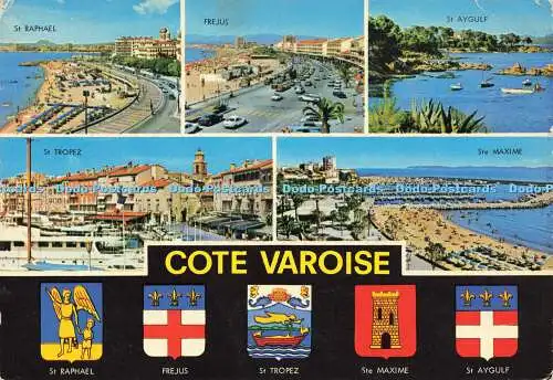 D183165 Cote Varoise. Frejus. Ste. Maxime. St. Aygulf. Hl. Raphael. S.E.P.T.