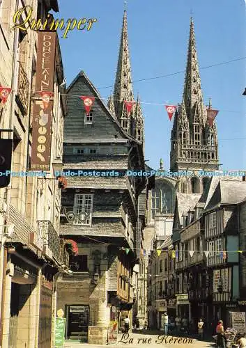 D184605 Quimper. La Rue Kereon. YCA. Y.R. Caoudal