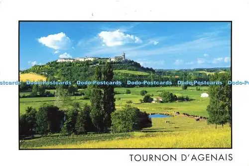 D181642 Tournon D Agenais. Diagramm. Etcheto
