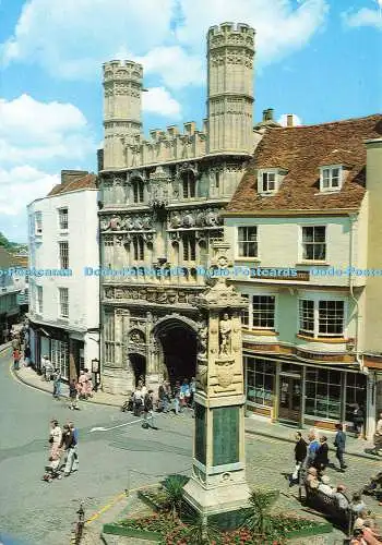 D184647 Canterbury. Christchurch Gate. J. Salmon. Kamerafarbe. 1983