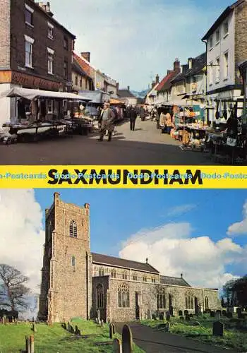 D184650 Saxmundham. Suffolk. J. Arthur Dixon. Multi View. 1986