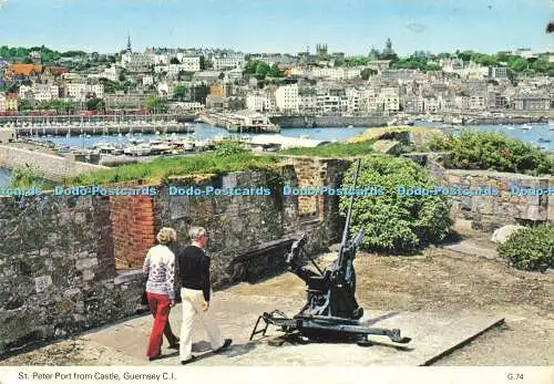 D183224 Guernsey. C.I. St. Peter Port von Castle. Eine GP-Publikation. E.T.W.D