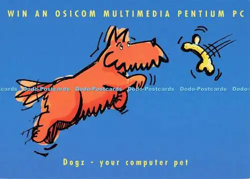 D187873 Dogz. Ihr Computer-Haustier. Gewinnen Sie einen Osicom Multimedia Pentium PC. Bumerang