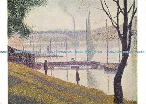 D187898 Die Brücke bei Courbevoie. Courtauld Institute Galerien. Galerie Pallas.