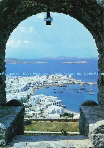 D184738 Griechenland. Malerische Mykonos