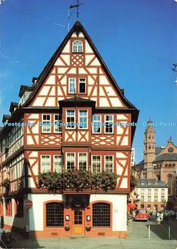 D184744 Mainz am Rhein. Haus zum Großen Spiegel. Burgerhaus des 17. Jahrhundert