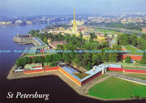 D181765 St. Petersburg. Blick auf die Peter-und-Paul-Festung. Farbe Alfa. Ju. Mol