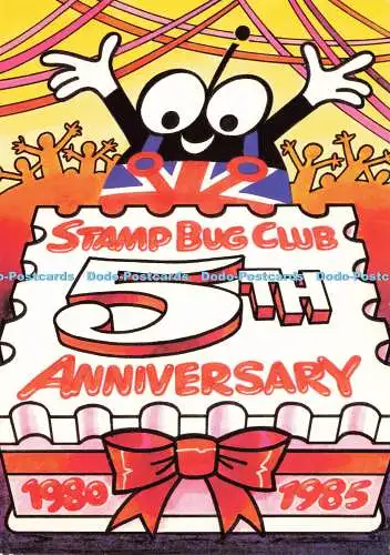 D186502 Stamp Bug Club 5th Anniversary