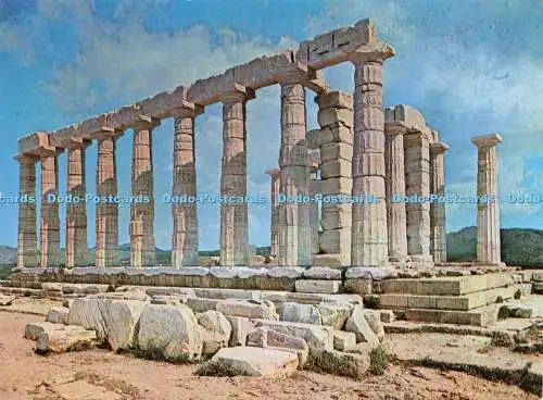 D181787 Cape Sounion. Tempel des Poseidon Neptun. G. Loucatos