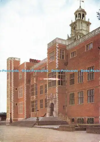 D186553 Hatfield House. Die Nordfront. Heimat des Marquess of Salisbury. ABC