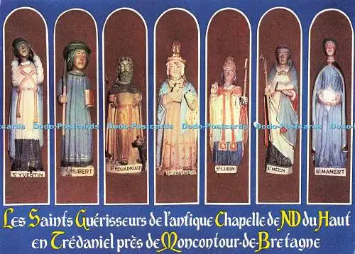 D181846 Les Saints Guerisseurs de L Antike Kapelle. De N. D. du Haut en Tredan