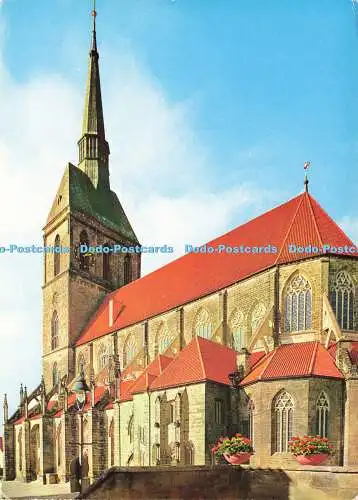 D186566 Hildesheim. St. Andreaskirche mit dem 118 m. Hohen Turm