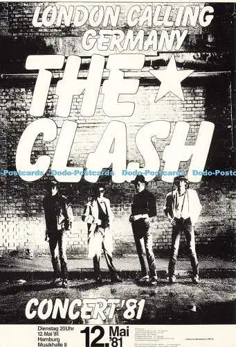 D184906 London Calling Germany. The Clash. Humor a la Carte