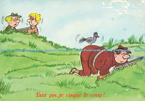 D183506 Tant pis. je risque le coup. Lyna. Serie Chasse. 1984