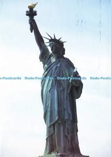 D186716 New York. Freiheitsstatue. Postkarte