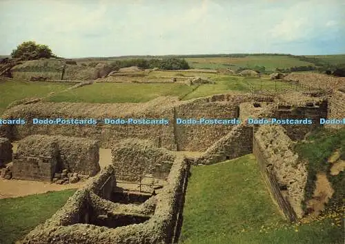 D183595 Wiltshire. Old Sarum. Toller Turm aus Osten. Krone. W. S. Cowell