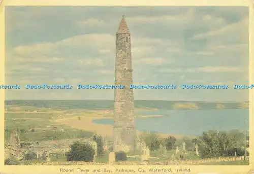 D188207 Irland. Co. Waterford. Ardmore. Runder Turm und Schacht. Cardall