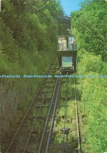 D185063 Die Lynmouth to Lynton Cliff Railway. J. Salmon. Kamerafarbe. 1994