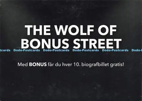 D183665 Der Wolf der Bonusstraße. Nordisk Film Biografer. Gratiskarte