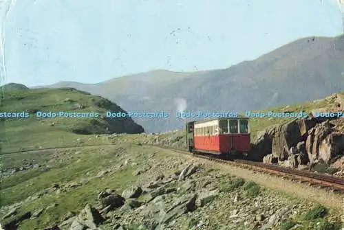 D188279 Snowdon Mountain Railway. F. Frith. Vistachrome. 1968