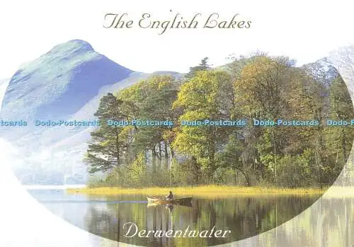 D188281 Derwentwater. Die englischen Seen. Mikes Eye Cards