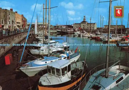 D183674 Ramsgate. Der Hafen. Elgate Postkarten. 1986